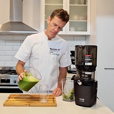 Spicy Green Juice Recipe with Chef Gary Dowse – Kuvings Mongolia