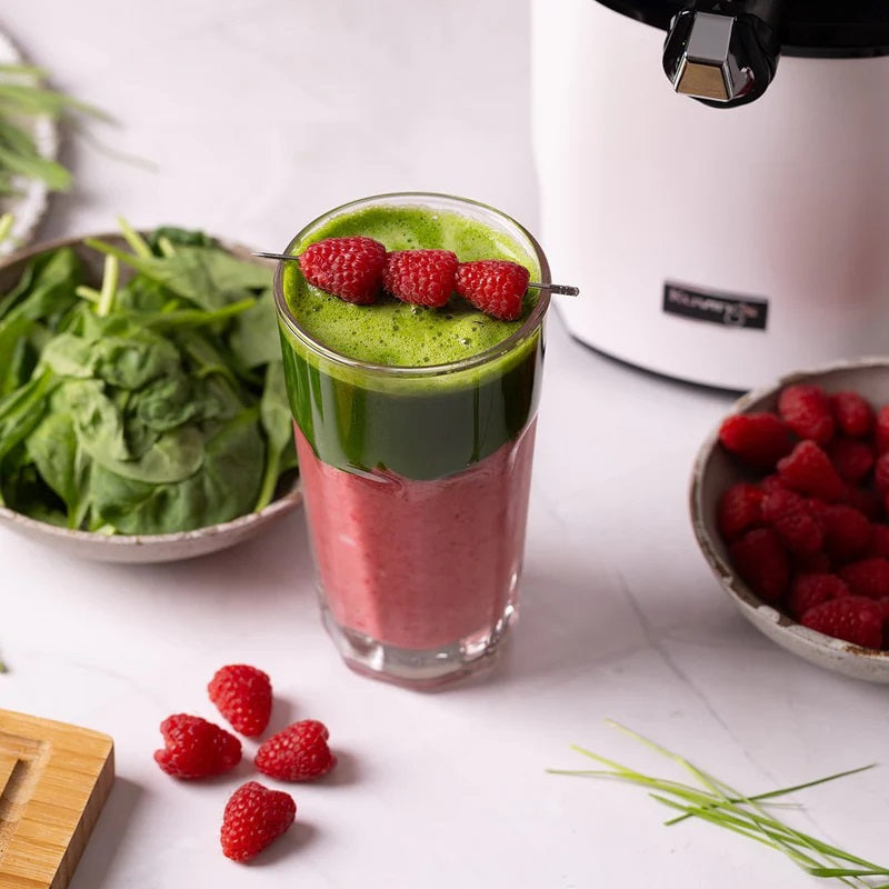Wheatgrass Raspberry Smoothie – Kuvings Mongolia