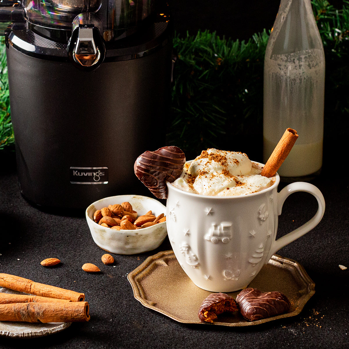 Gingerbread Almond Latte &ndash; Kuvings Mongolia